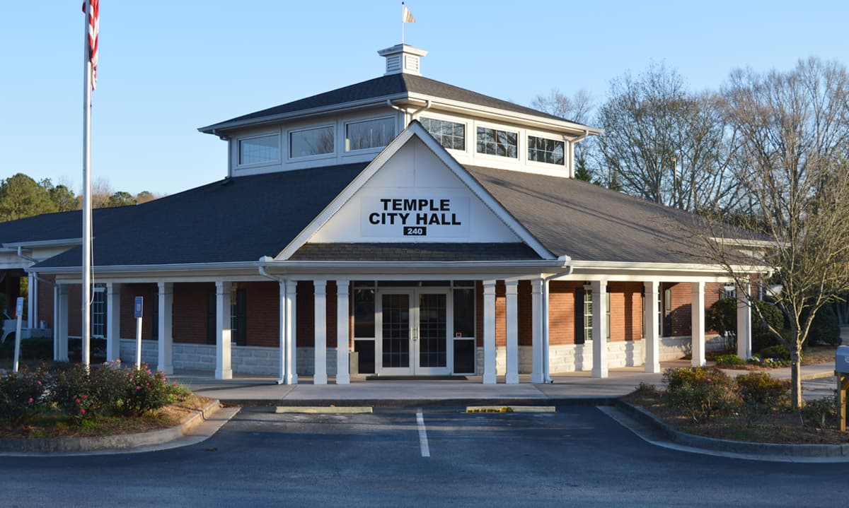 Temple community background